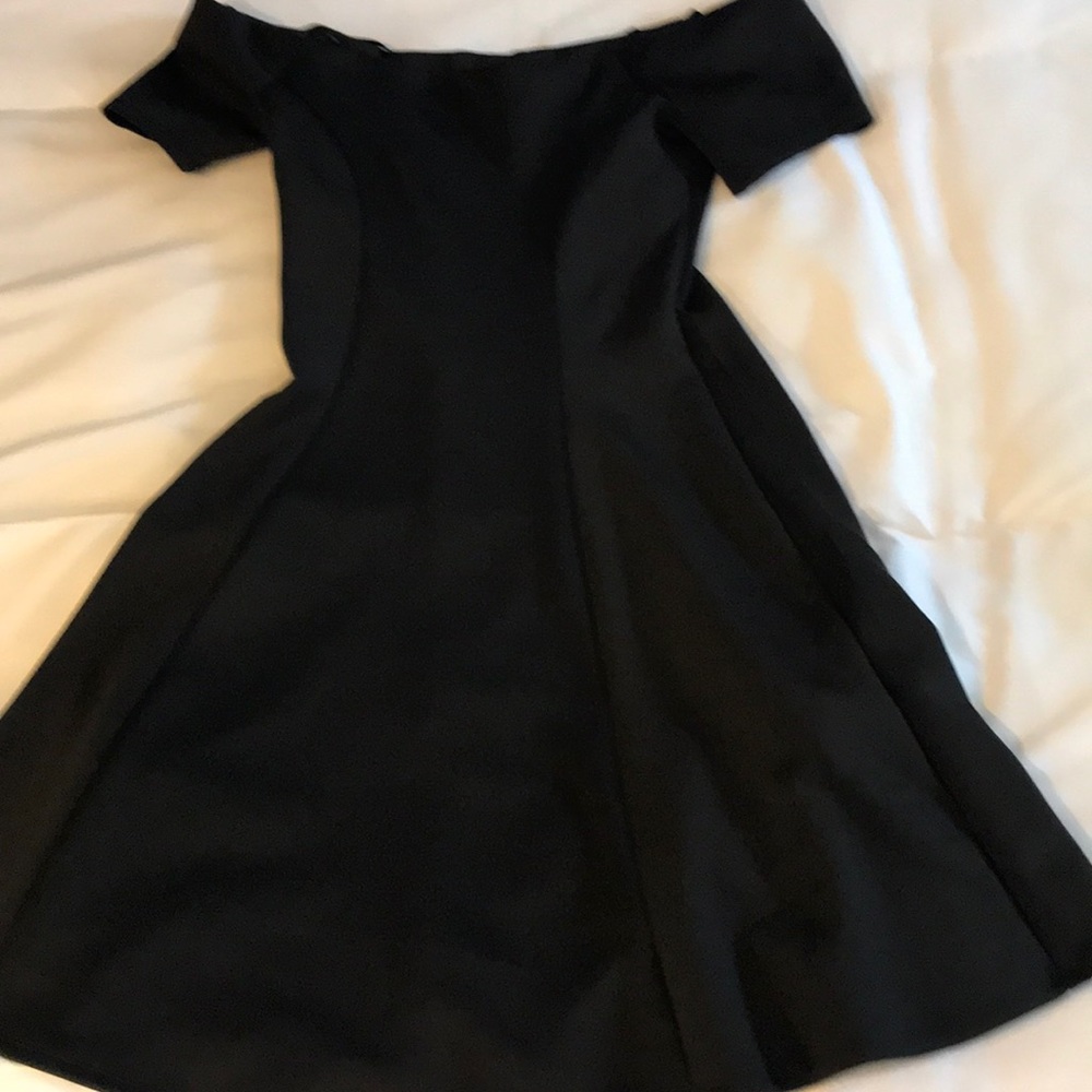 black dress